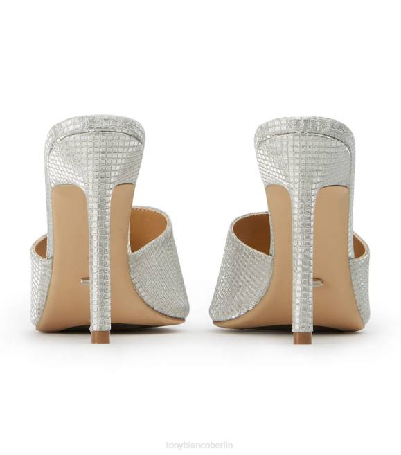 Stöckelschuhe| de Tony Bianco Frauen Marley-Absätze silberne Aura 4624156